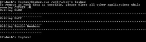 Cipher.exe Running